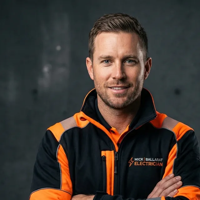 Mick, an electrician in Ballarat